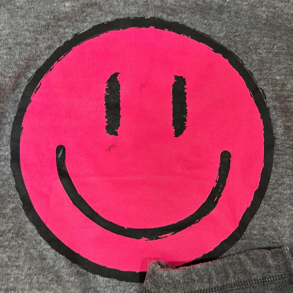 Vintage Havana play six 5 year old sweater sweatpants set smiley face emoji - Picture 7 of 7